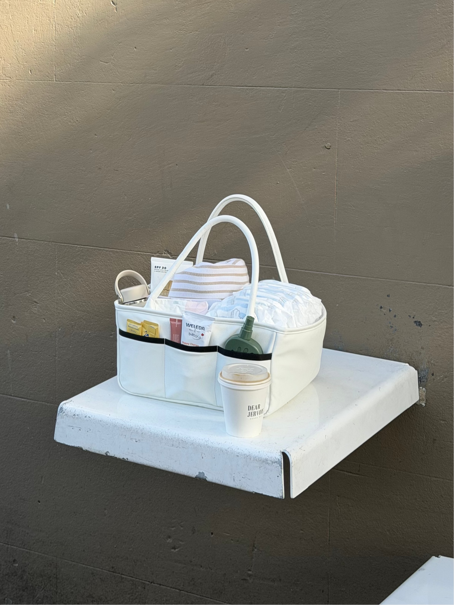 Portable Nappy Organiser Caddy
